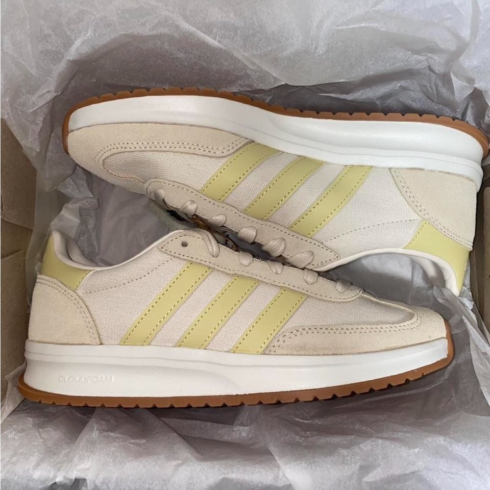 Adidas RUN 70s 2.0 Wonder White Powder Yellow Warm